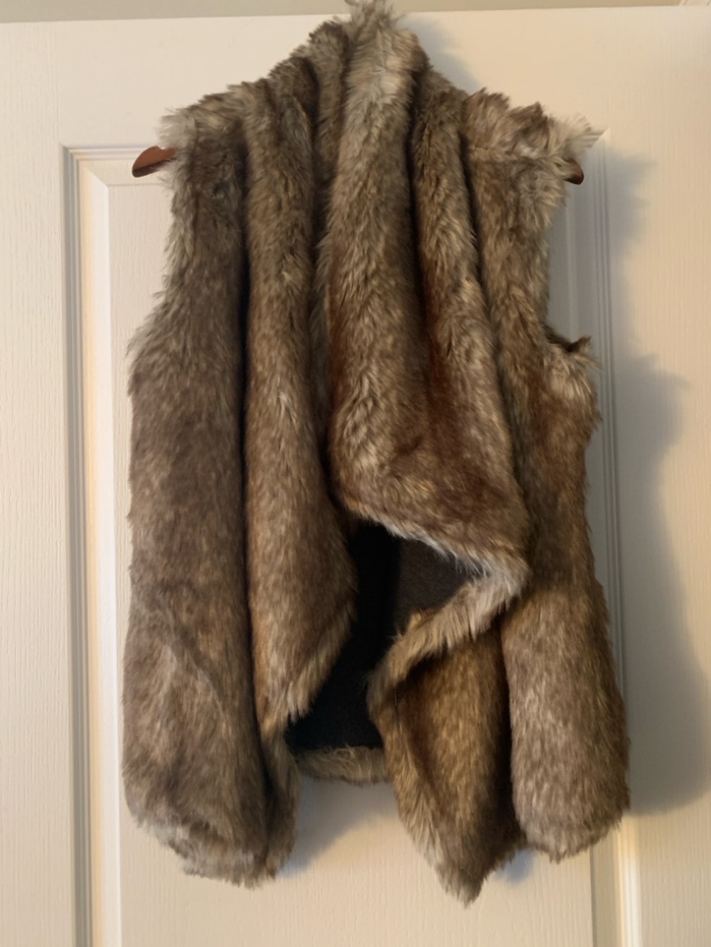 Mossimo Supply Co. Reversible Brownish  Charcoal Gray Vest.